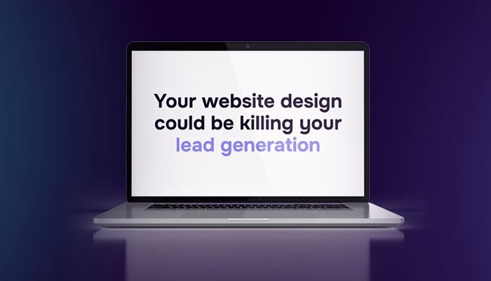 A slick website is a powerful tool for generating high-quality leads
